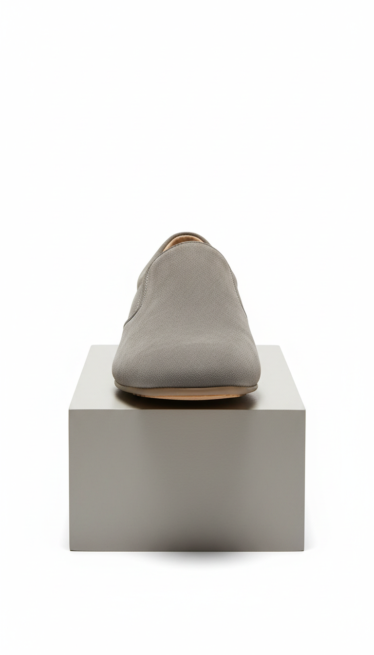 Urban Grey Suede Slip-On Shoe