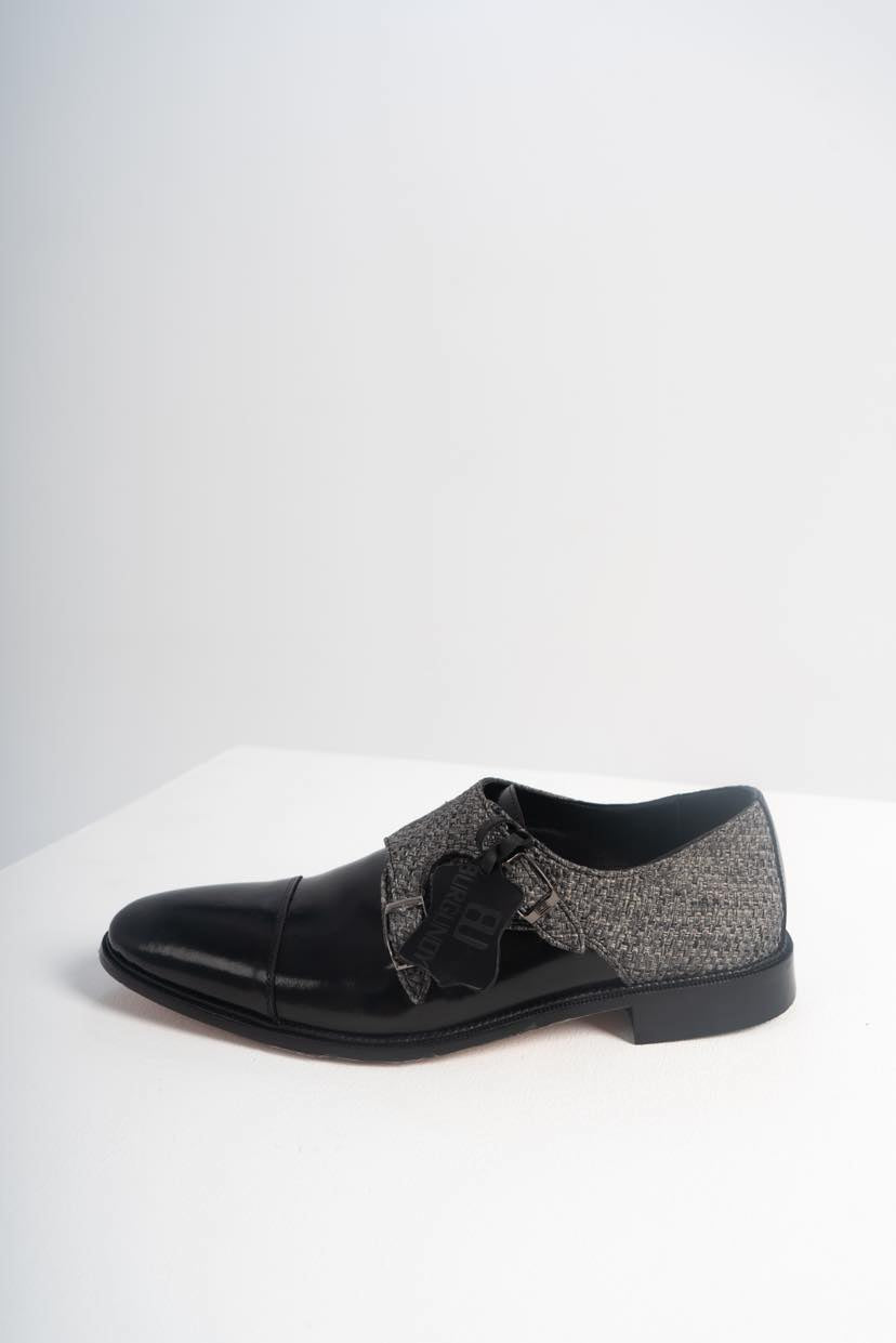 The Cladyon monk strap black